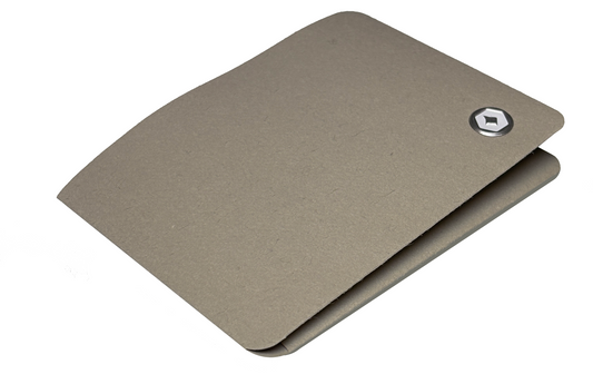 Utopicar Vosswallet – Slim RFID Wallet for Men | Minimalist Front/Back Pocket Bifold Wallet | Modern Nanobrei Card Holder | Secure & Stylish Everyday Carry