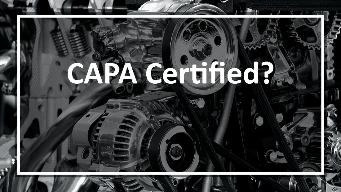 CAPA Certified Auto parts