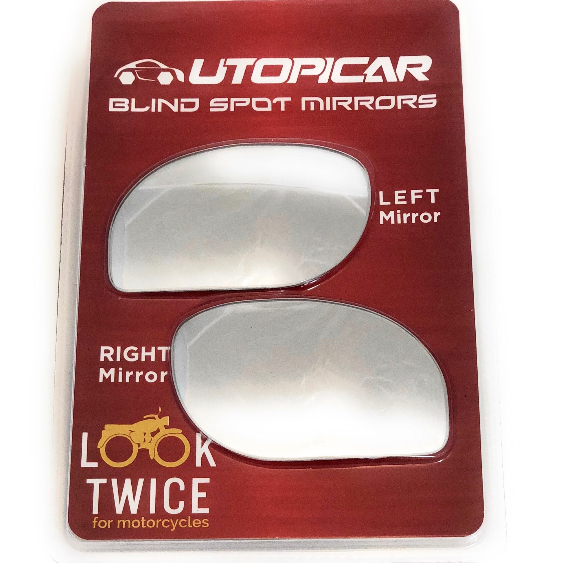  Utopicar Blind Spot Car Mirror - Convex Blindspot