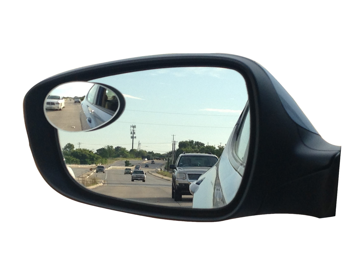 Model: EGG055 Semi Round Blind Spot Mirrors