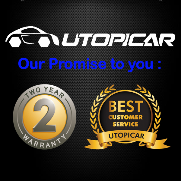 Utopicar Blind Spot Car Mirror - Convex Blindspot
