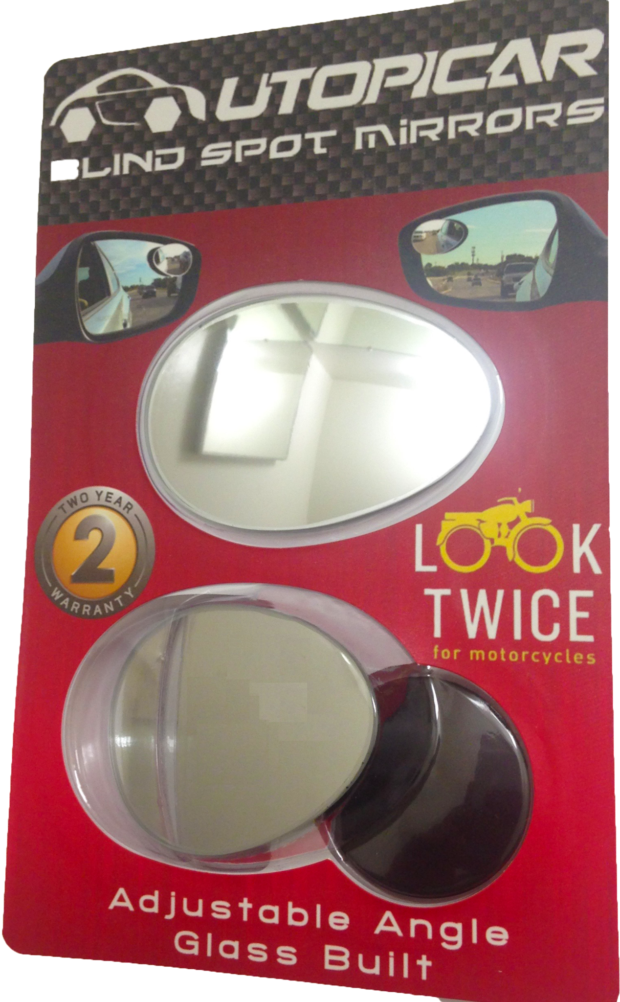 Model: EGG055 Semi Round Blind Spot Mirrors